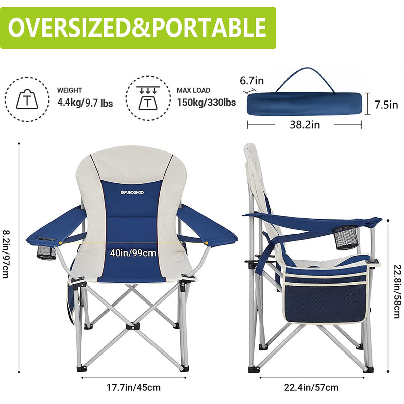 Load image into Gallery viewer, FUNDANGO Steel Armchair Set of 2