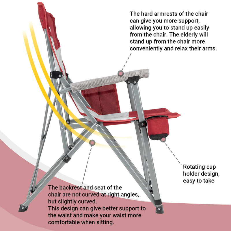 Cargue la imagen en el visor de la galería, KingCamp Hard Armchair Set of 2
