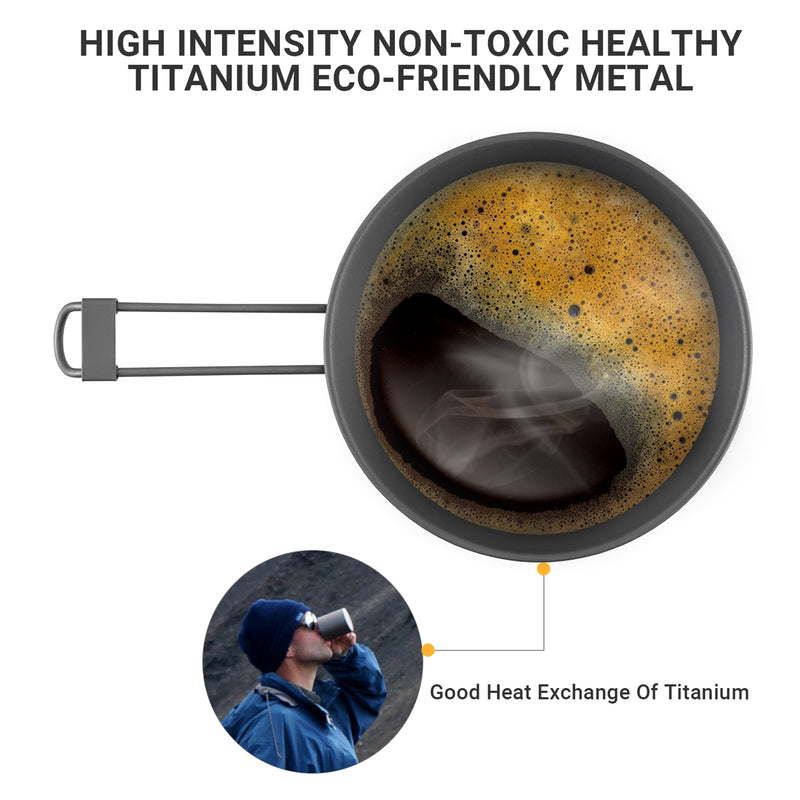 Load image into Gallery viewer, Cook'n'Escape 300ml Titanium Double-Layer Cup