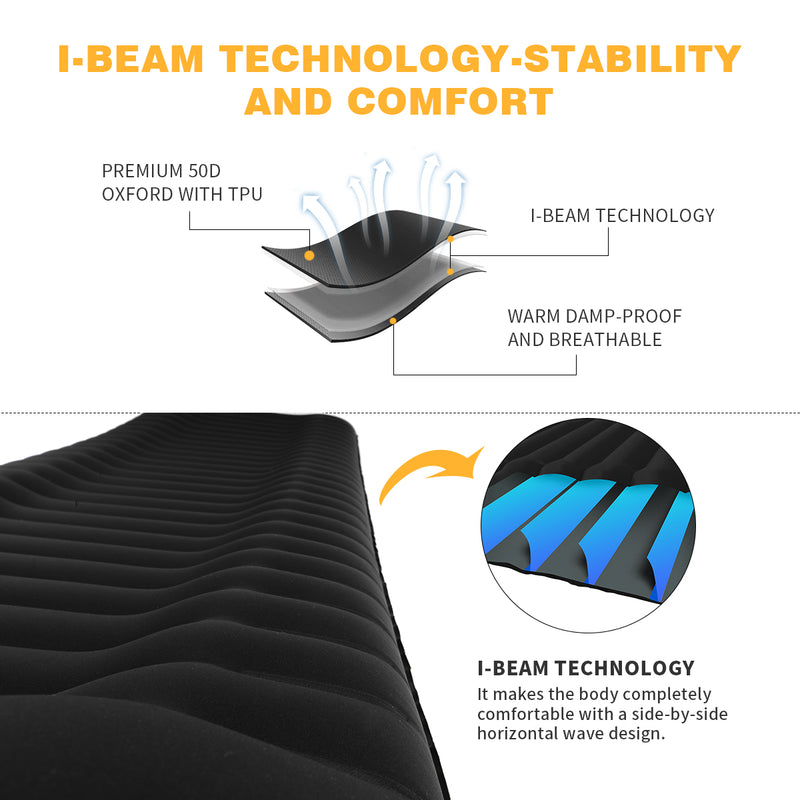 Load image into Gallery viewer, KingCamp DELUXE COMFORT Single Air Pad