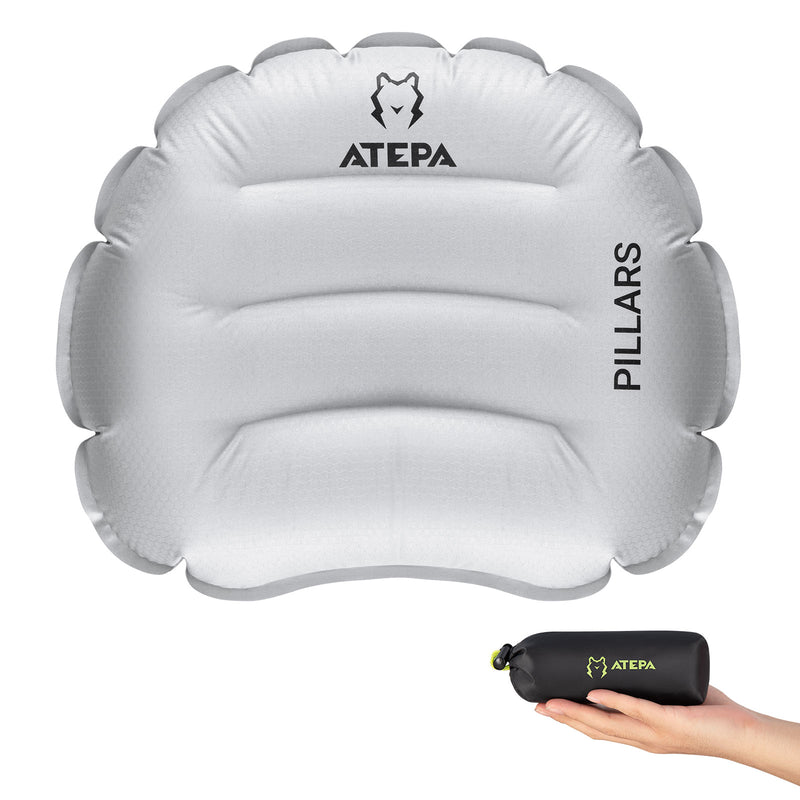 Load image into Gallery viewer, ATEPA VIRGA Air Pillow Ultralight Down Alternative Inflatable Travel Pillow
