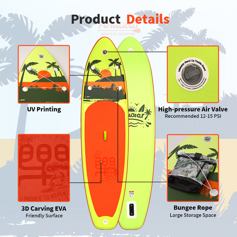 Load image into Gallery viewer, FunWater Inflatable Stand Up Paddle Board Surfboard 335cm