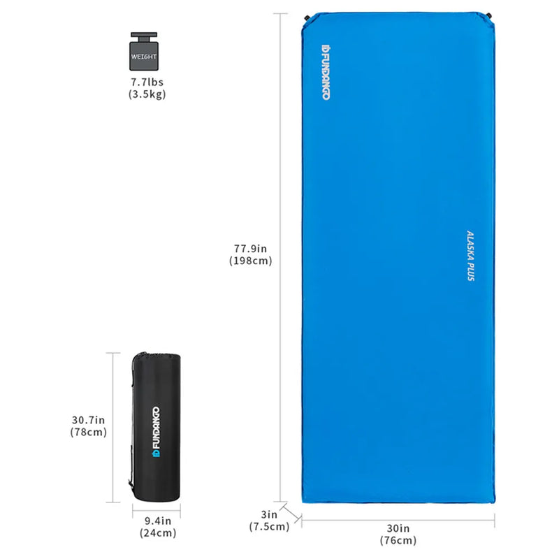 Load image into Gallery viewer, FUNDANGO ALASKA PLUS Single Self-inflateble Pad