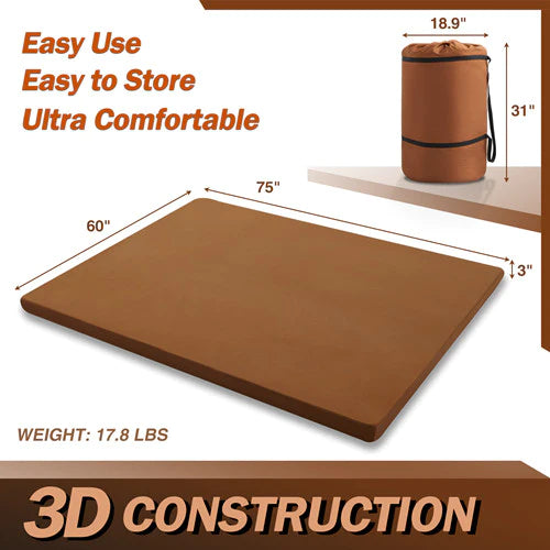 Load image into Gallery viewer, Double Memory Foam Camping Mattress