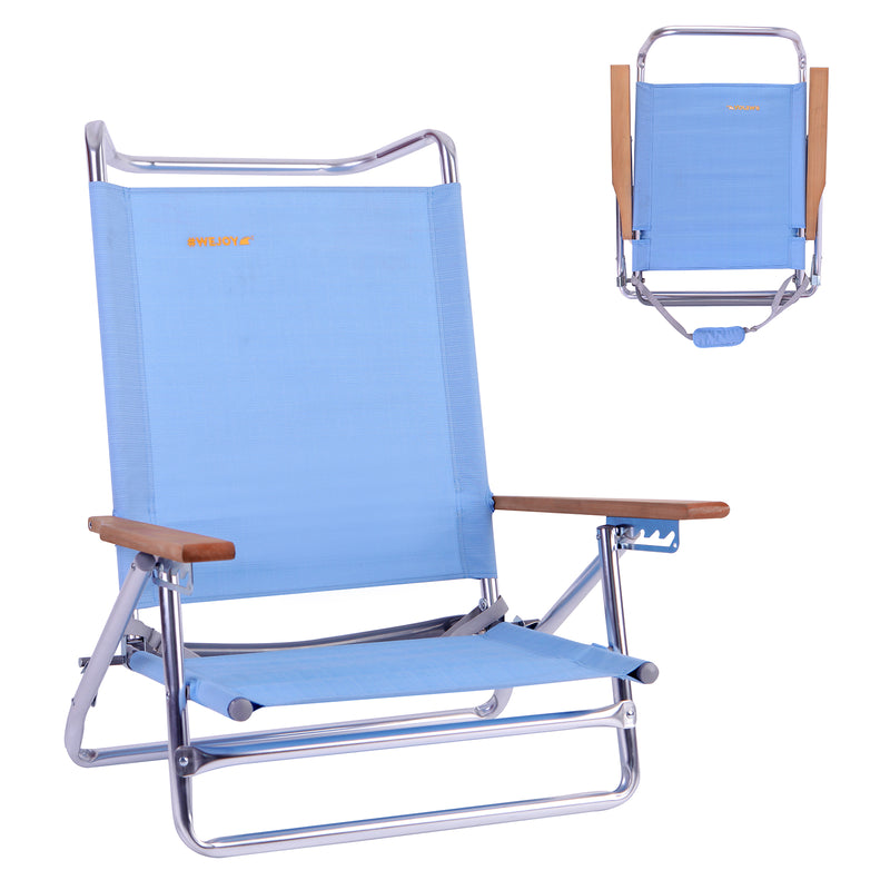 Load image into Gallery viewer, WEJOY Adjustable Beach Chair