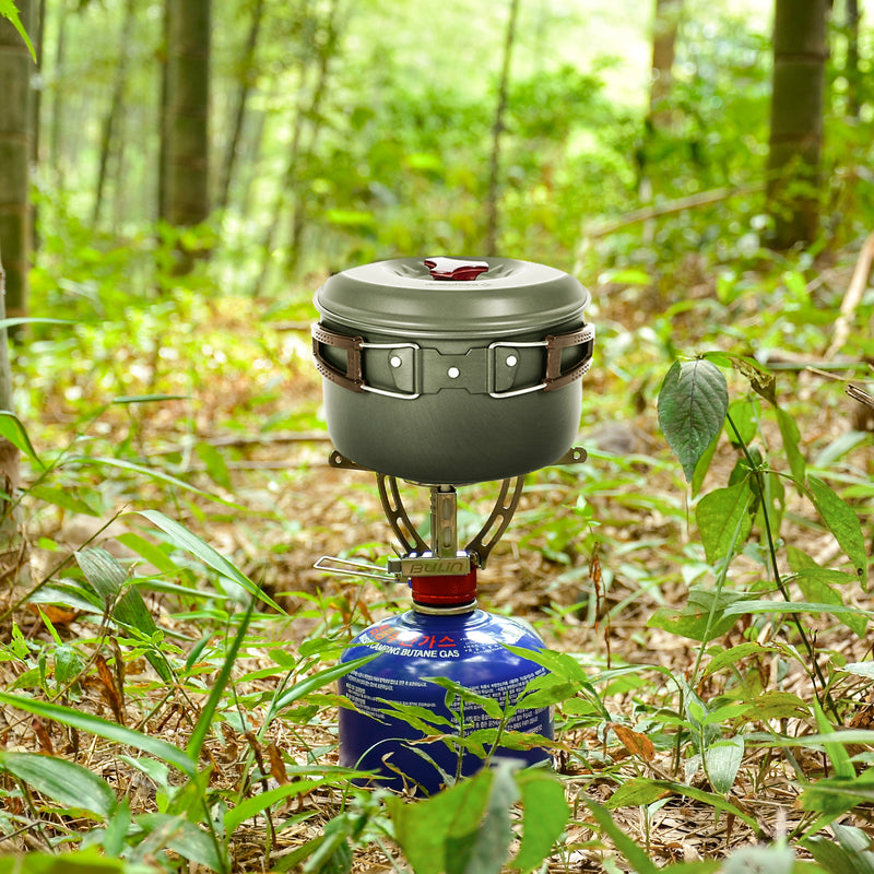 Cargue la imagen en el visor de la galería, KingCamp Climber III Hard-anodized Aluminum Cookware Set