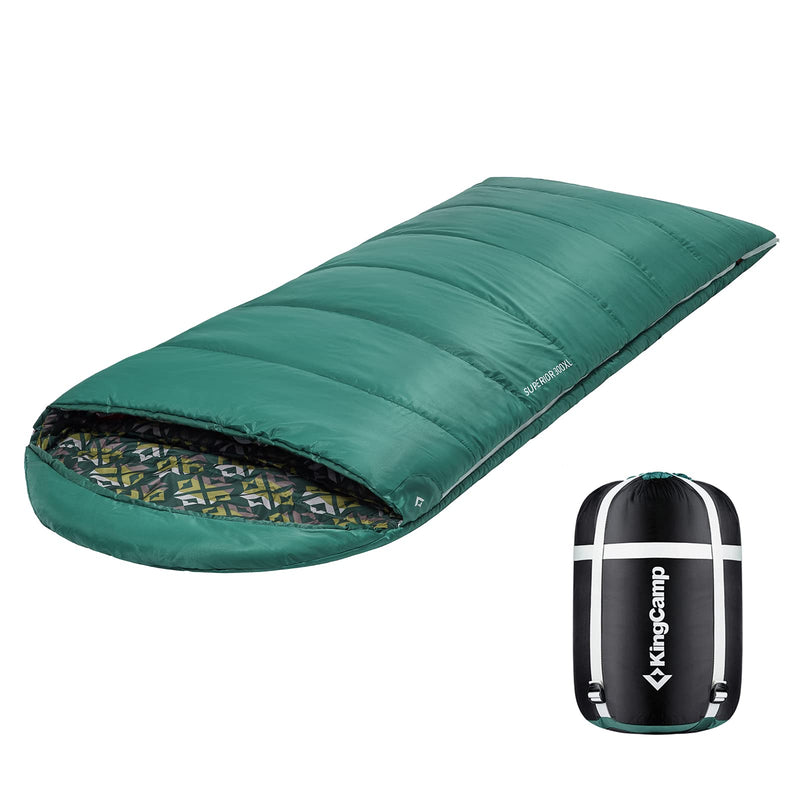 Load image into Gallery viewer, KingCamp SUPERIOR 300XL Sleeping Bag-Envelope With Hood
