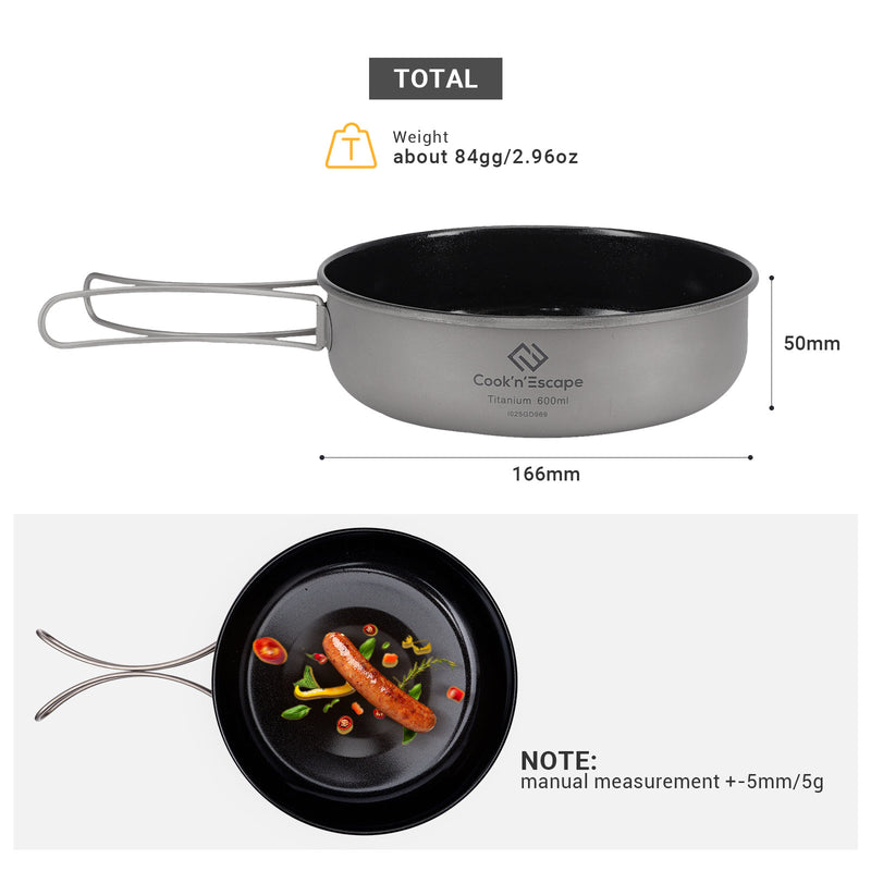 Load image into Gallery viewer, Cook'n'Escape Titanium Frying Pan
