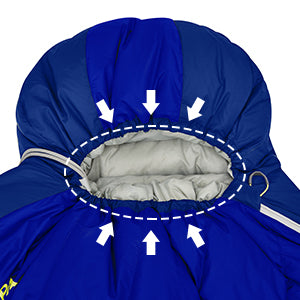 Load image into Gallery viewer, ATEPA DENALI 340L Down Sleeping Bag-Mummy with hood