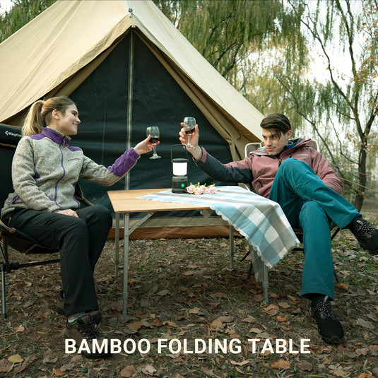 ATEPA BAMBOO 4-Folded Bamboo Table