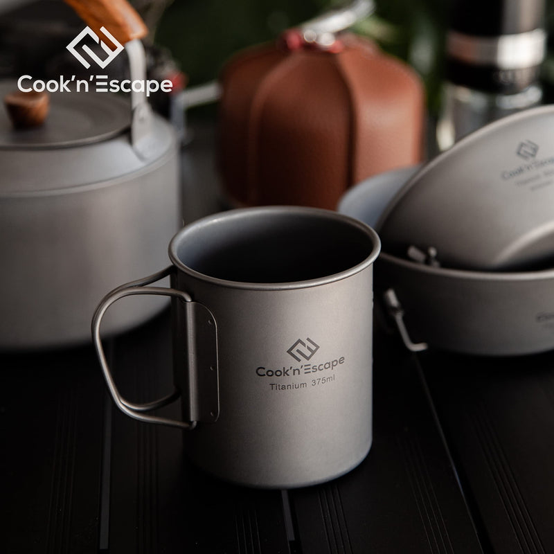 Load image into Gallery viewer, Cook'n'Escape 375ml Titanium Cup