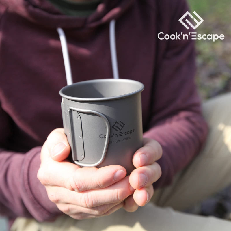 Load image into Gallery viewer, Cook'n'Escape 375ml Titanium Cup