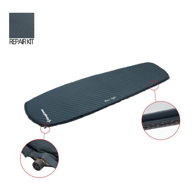 Load image into Gallery viewer, KingCamp WAVE LIGHT Self-inflatable Pad