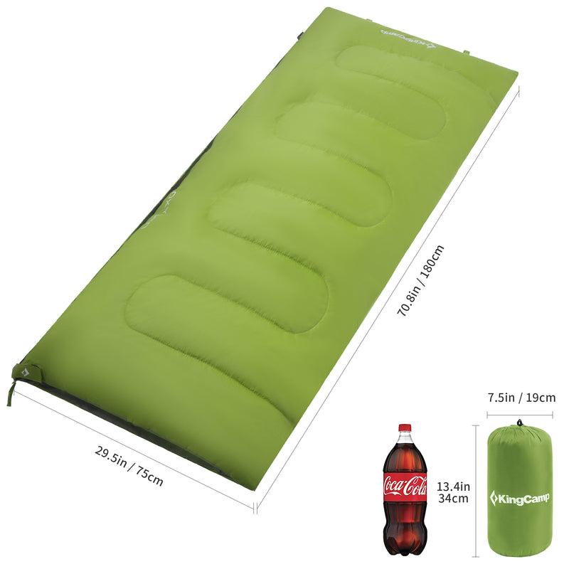 Load image into Gallery viewer, KingCamp OXYGEN Sleeping Bag-Envelope