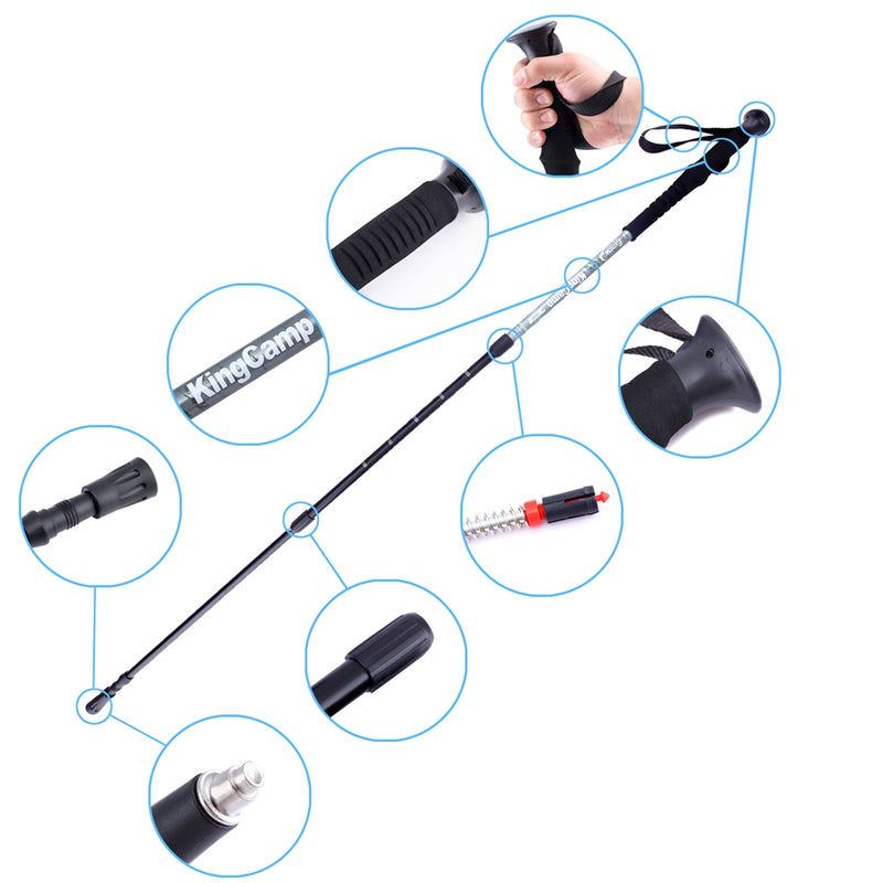 Load image into Gallery viewer, KingCamp 3 Section Trekking Pole