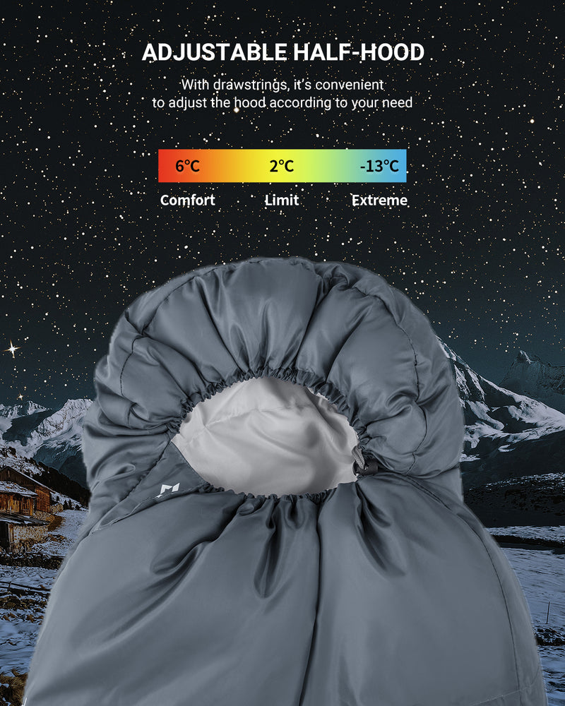 Load image into Gallery viewer, KingCamp Treck 300 Sleeping Bag-Mummy