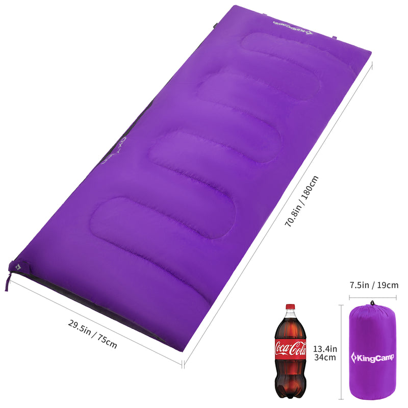Load image into Gallery viewer, KingCamp OXYGEN Sleeping Bag-Envelope
