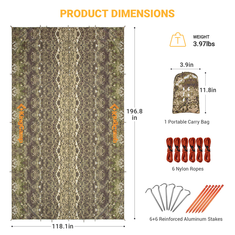 Load image into Gallery viewer, KingCamp Rimini XL Tarp