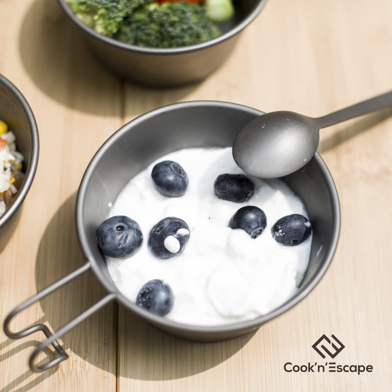 Laden Sie das Bild in Galerie -Viewer, Cook'n'Escape 3-Piece multi-function Titanium durable Cutlery Set