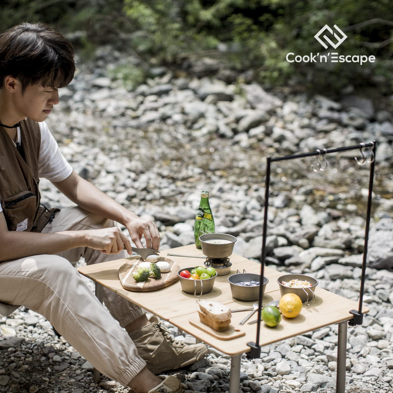 Laden Sie das Bild in Galerie -Viewer, Cook'n'Escape 3-Piece multi-function Titanium durable Cutlery Set