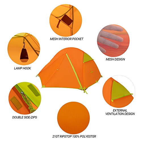 Load image into Gallery viewer, ATEPA Hiker 1-person Backpacking Tents