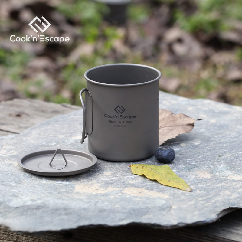 Load image into Gallery viewer, Cook'n'Escape 450ml Titanium Cup
