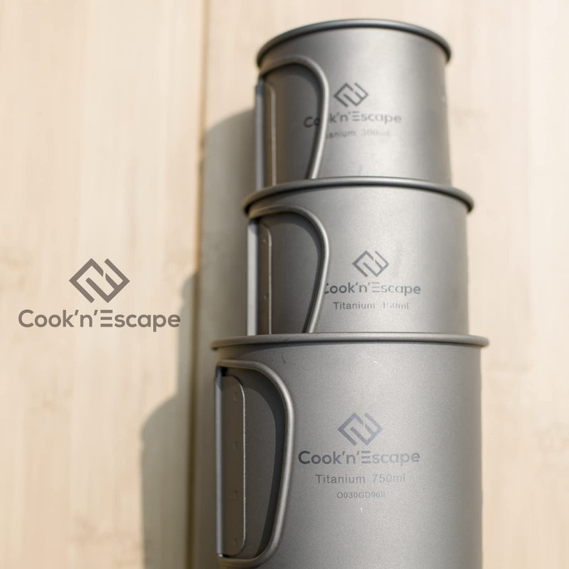 Load image into Gallery viewer, Cook'n'Escape 450ml Titanium Cup