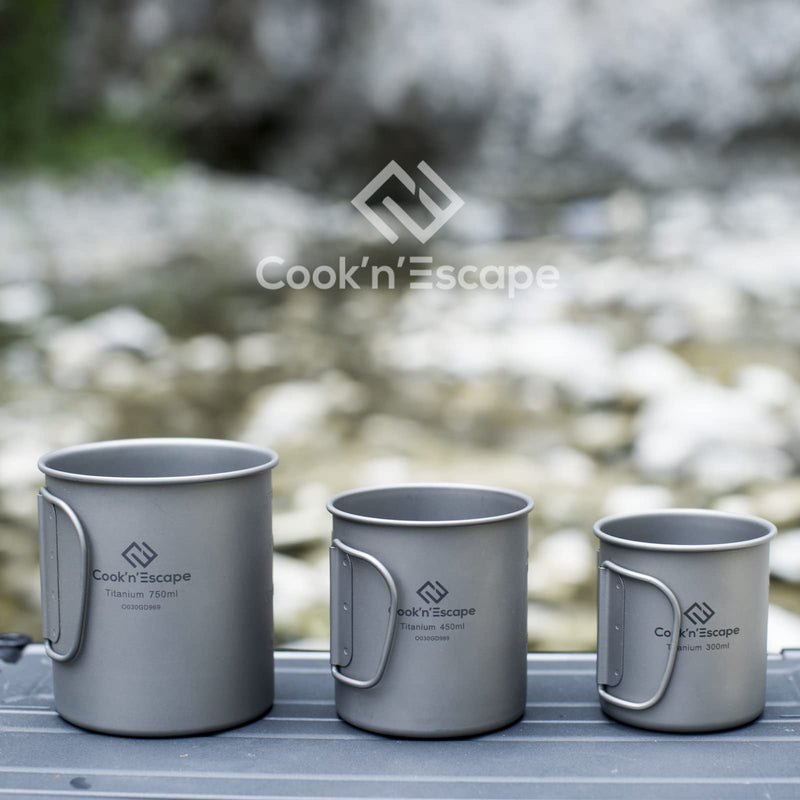 Load image into Gallery viewer, Cook'n'Escape 450ml Titanium Cup
