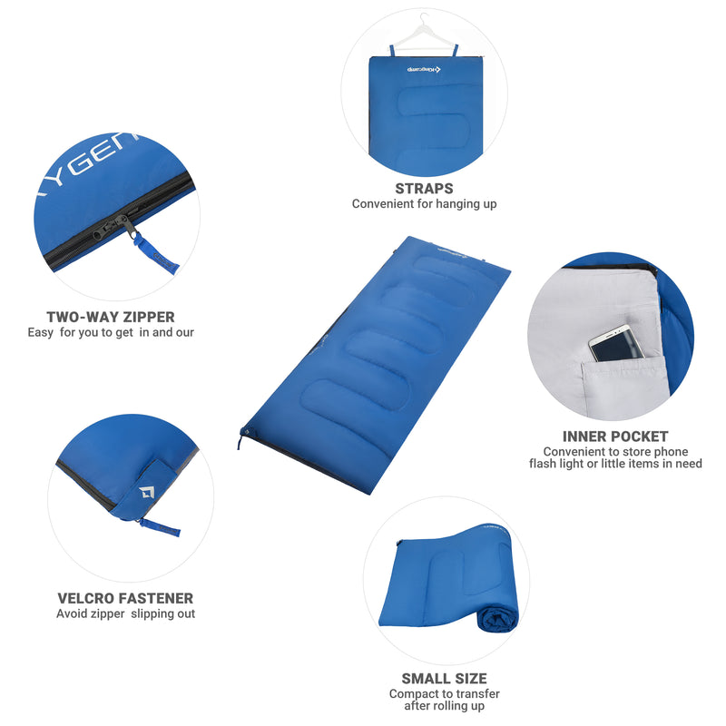 Load image into Gallery viewer, KingCamp OXYGEN Sleeping Bag-Envelope