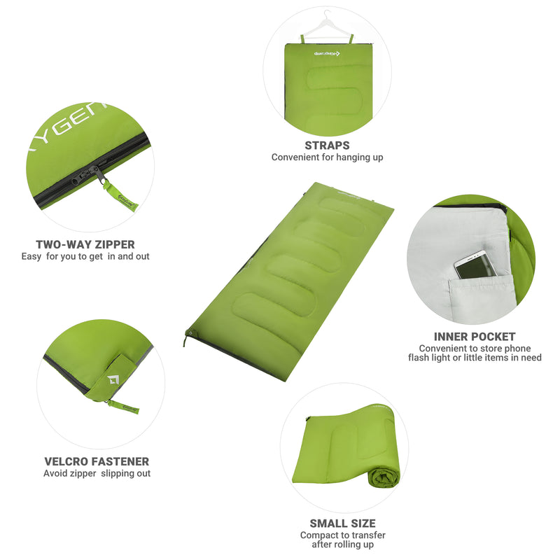 Load image into Gallery viewer, KingCamp OXYGEN Sleeping Bag-Envelope