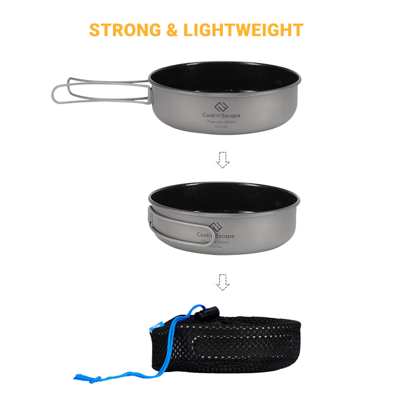 Load image into Gallery viewer, Cook'n'Escape Titanium Frying Pan