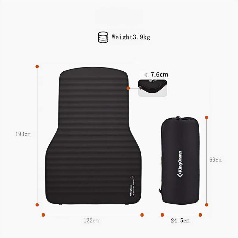 Load image into Gallery viewer, KingCamp Car Camping Mattress for Tesla Model Y, Model 3, Pickups, Vans, Trucks, SUVs