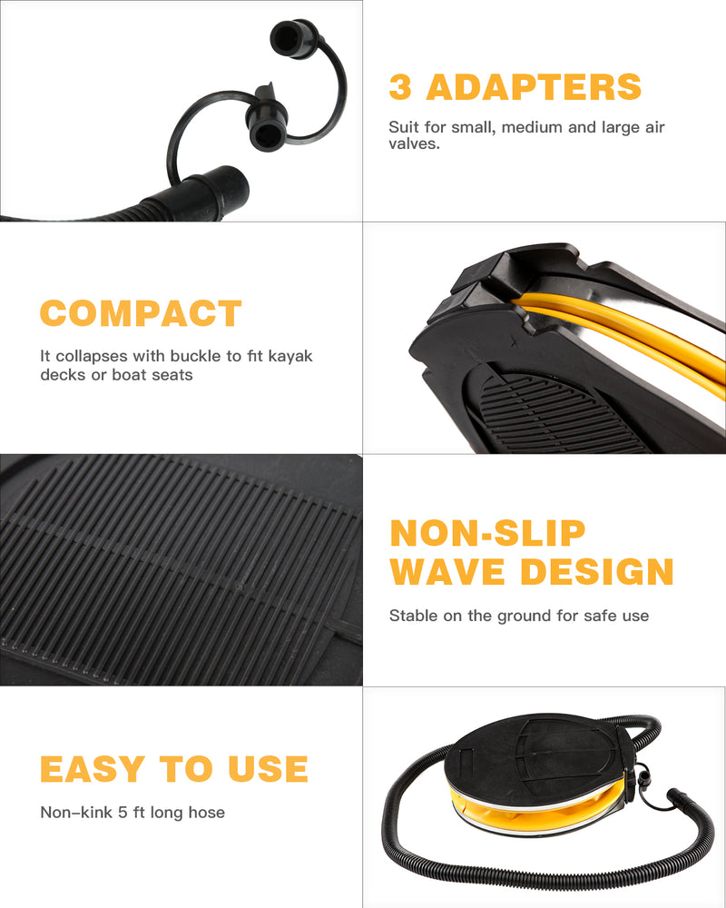 Load image into Gallery viewer, KingCamp Foot Pump