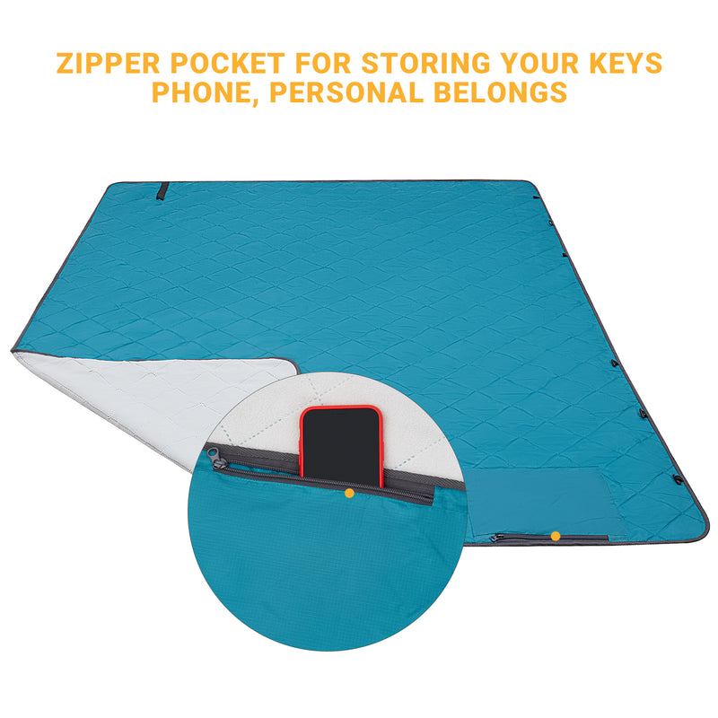 Load image into Gallery viewer, FUNDANGO FLORA Picnic Rug Picnic Blanket