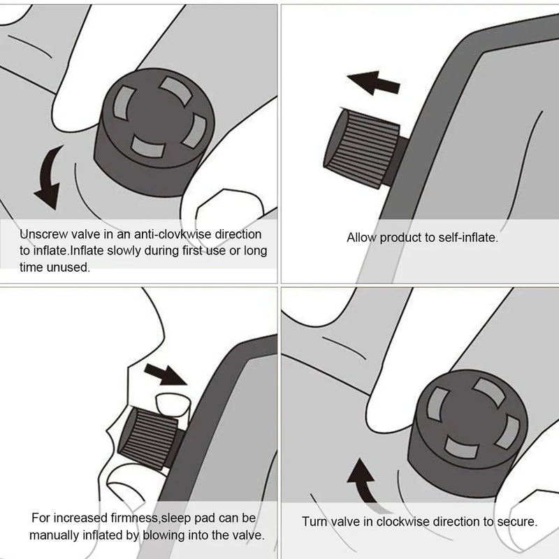 Load image into Gallery viewer, KingCamp CLASSIC FANTASY Self-inflatable Pad