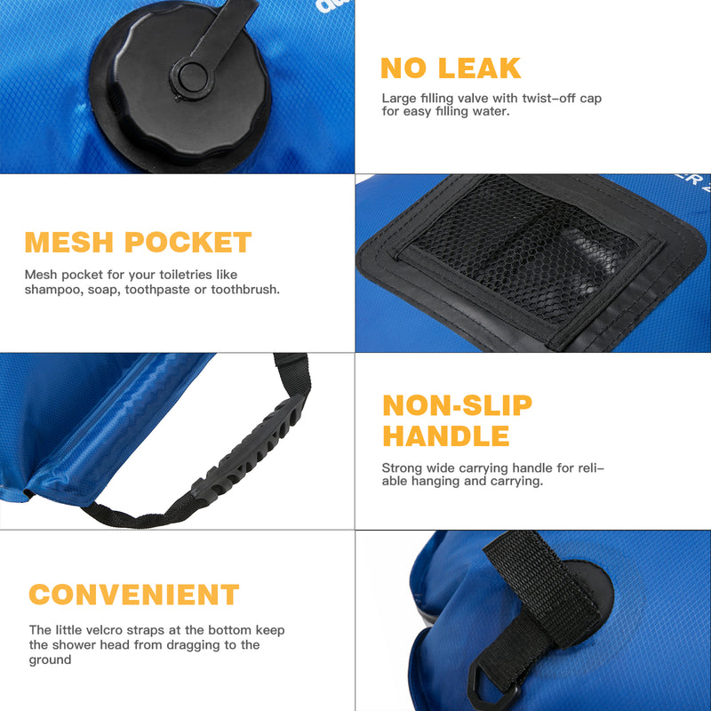 Load image into Gallery viewer, KingCamp Solar Shower