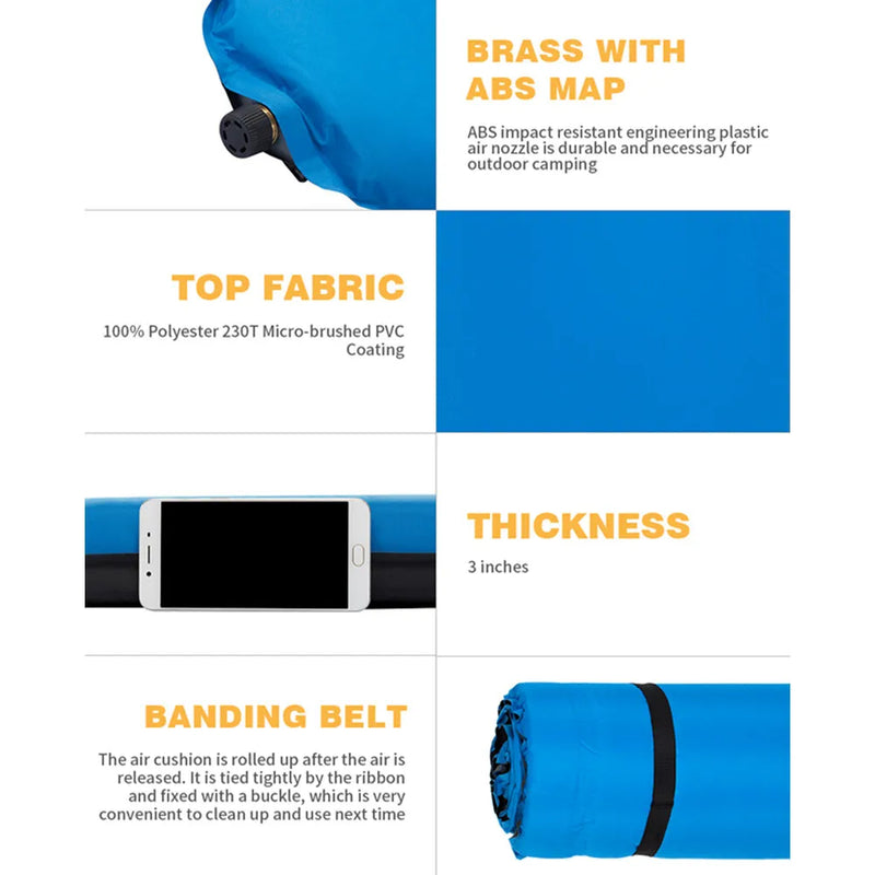 Load image into Gallery viewer, FUNDANGO ALASKA PLUS Single Self-inflateble Pad