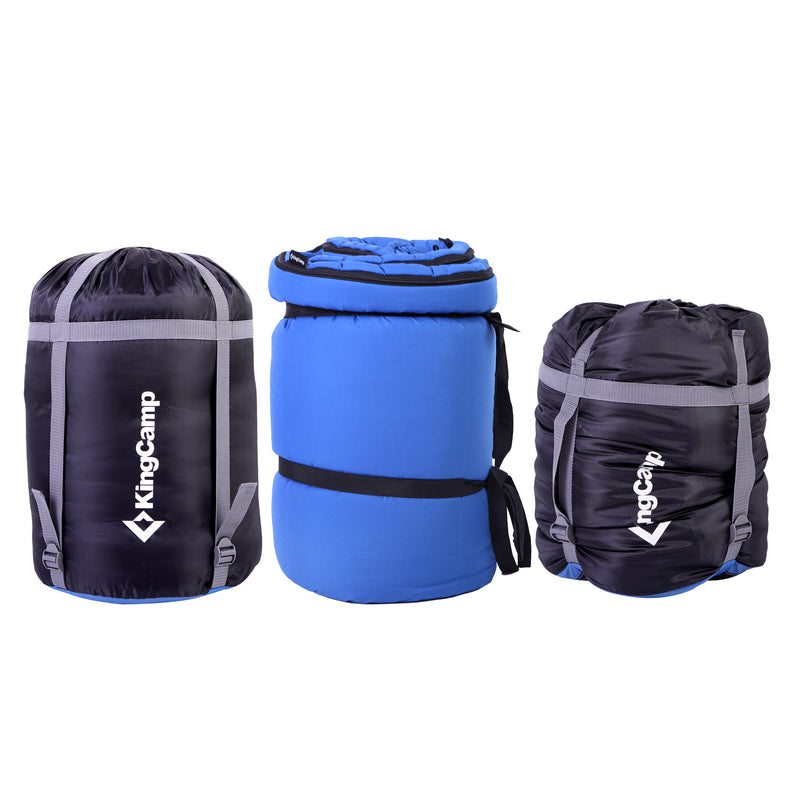 Load image into Gallery viewer, KingCamp COMFORT 280 Hooded Rectangular Sleeping Bag