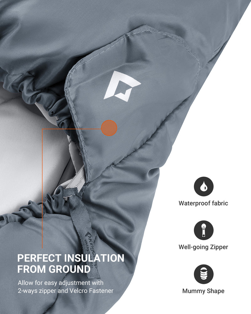 Load image into Gallery viewer, KingCamp Treck 300 Sleeping Bag-Mummy