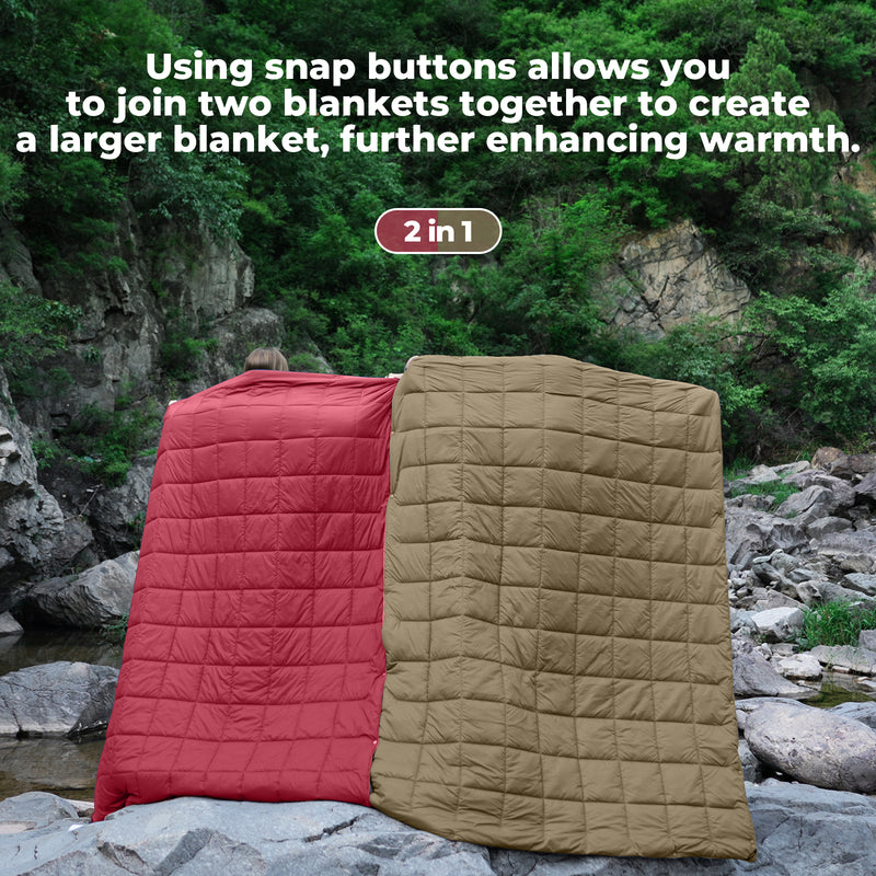 Load image into Gallery viewer, KingCamp Lightweight Camping Blanket Packable Blanket Water Repellent