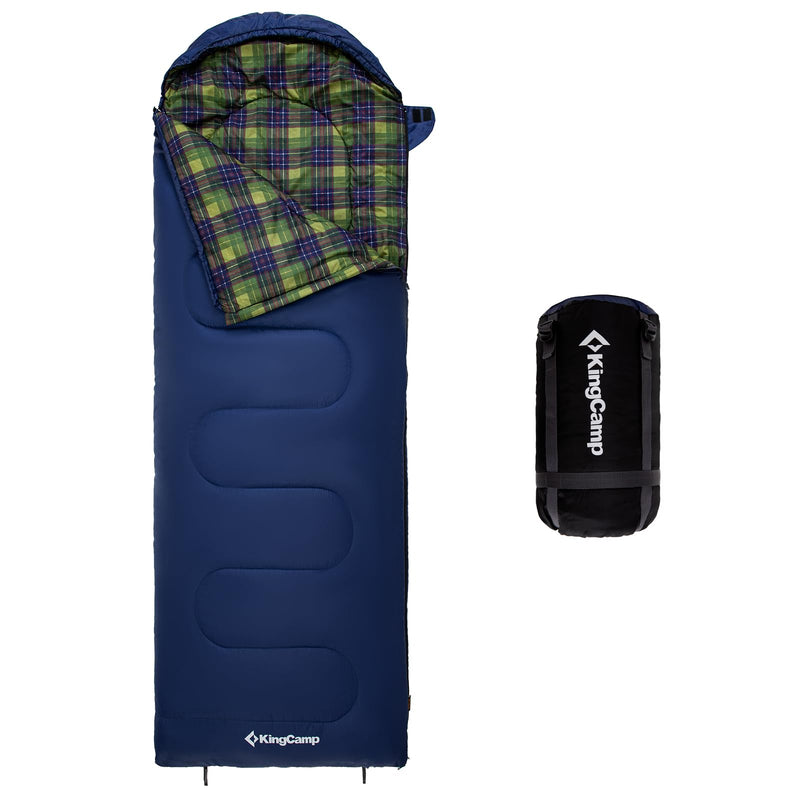 Load image into Gallery viewer, KingCamp SEVAN 250 Sleeping Bag-Envelope With Hood
