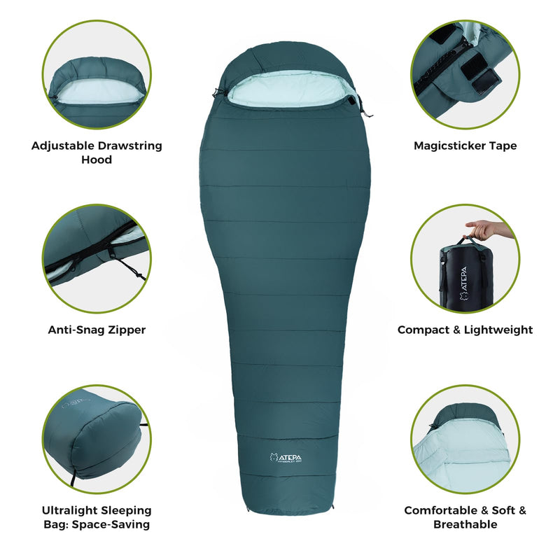 Load image into Gallery viewer, ATEPA KIMBERLEY 250 Men's Sleeping Bag