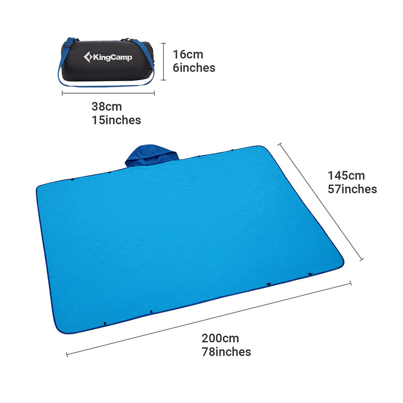 Load image into Gallery viewer, KingCamp ANNA Picnic Rug 3-in-1 Outdoor Blanket