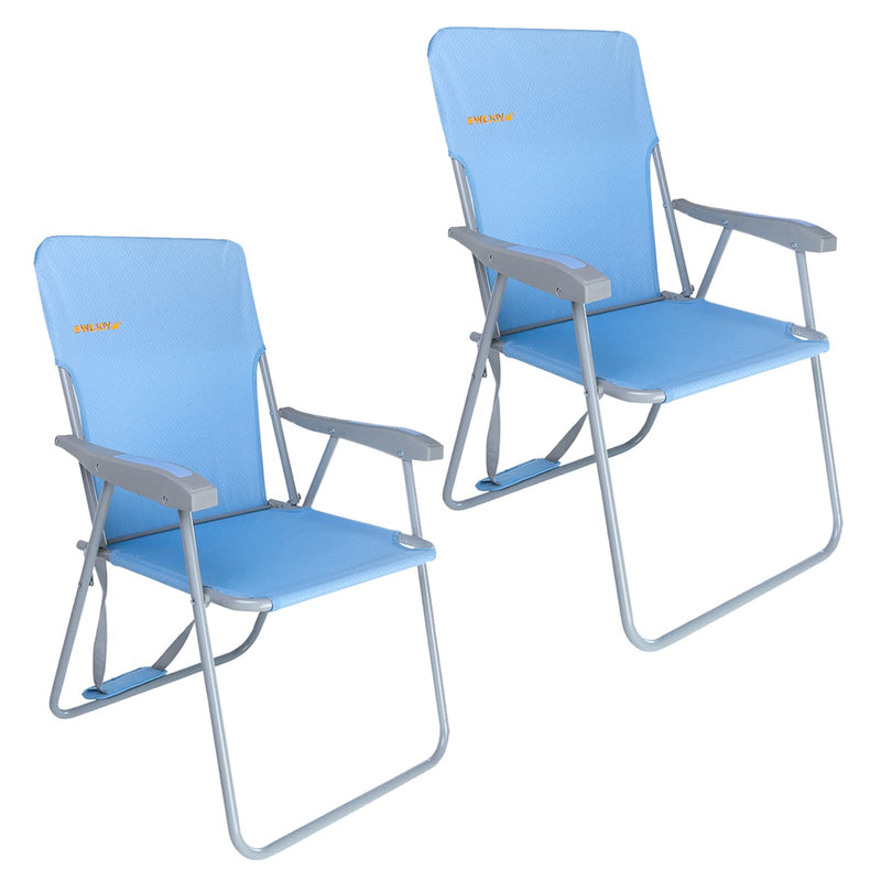 Load image into Gallery viewer, WEJOY Tall Beach Chair 2Pack