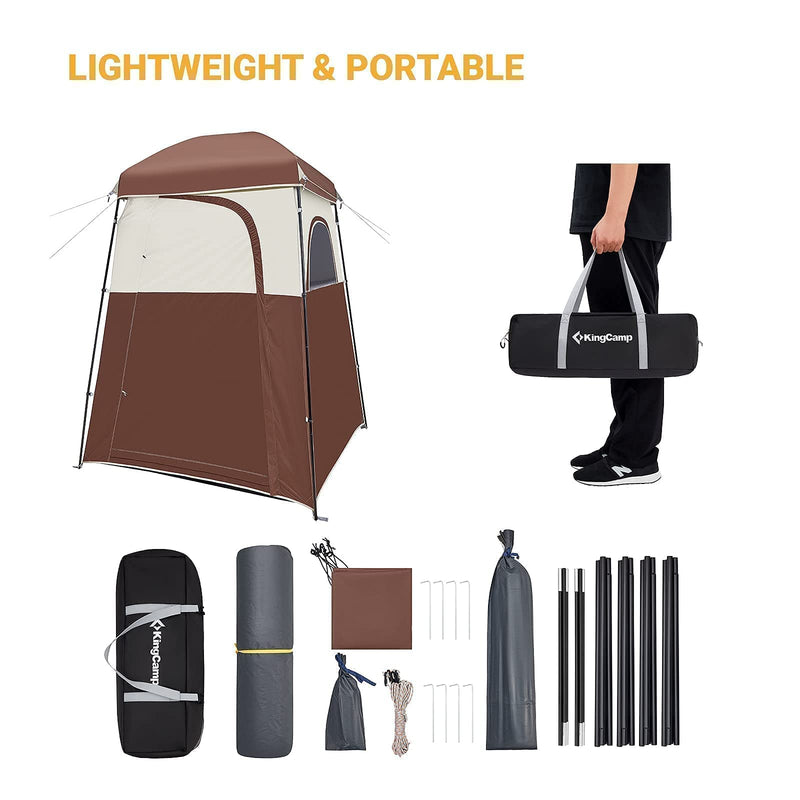 Cargue la imagen en el visor de la galería, Refugio de privacidad para carpa de ducha KingCamp MARASUSA