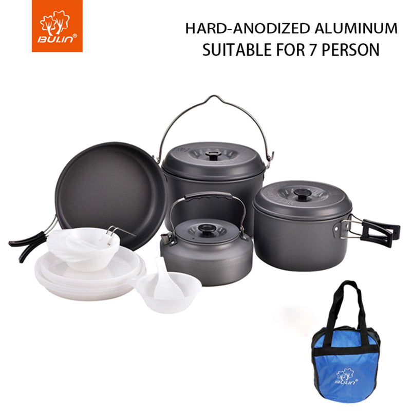 Cargue la imagen en el visor de la galería, BULIN Camping Cookware Set