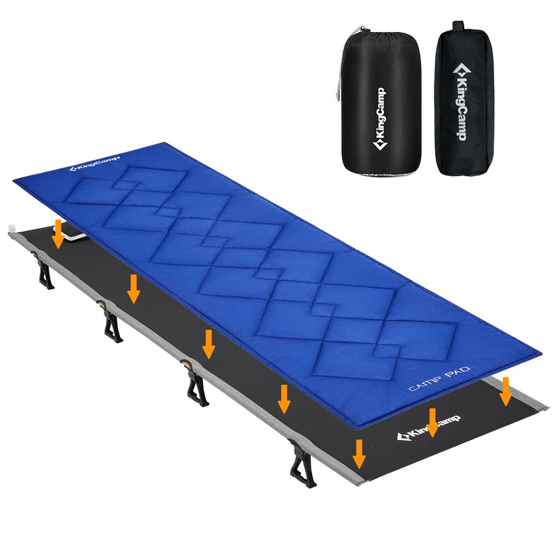 Load image into Gallery viewer, KingCamp Ultralight Camping Cot & Padding Set