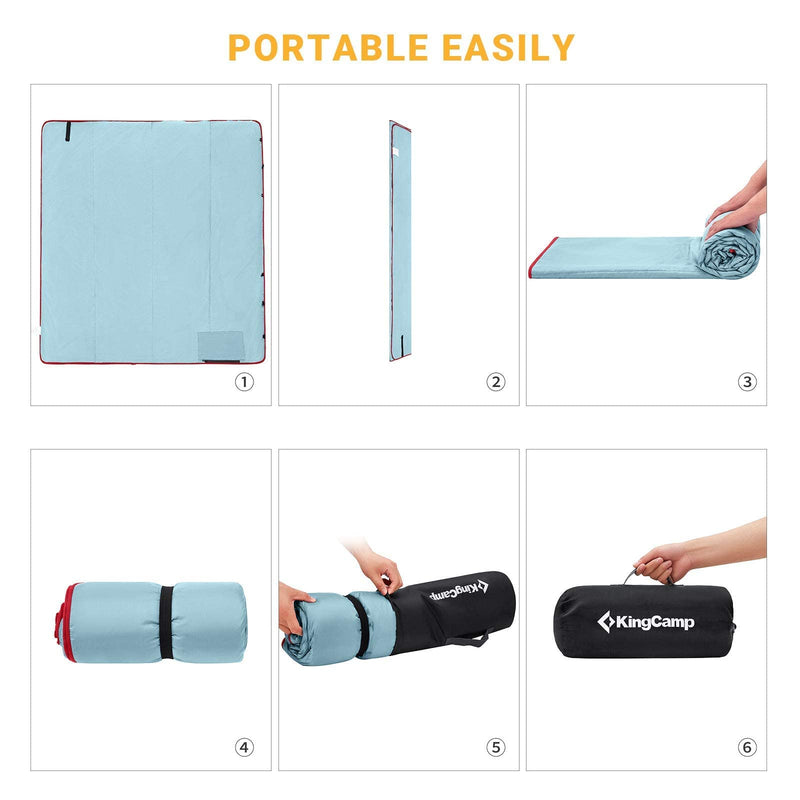 Load image into Gallery viewer, KingCamp JASMINE Picnic Rug Picnic Cushion Portable Easily