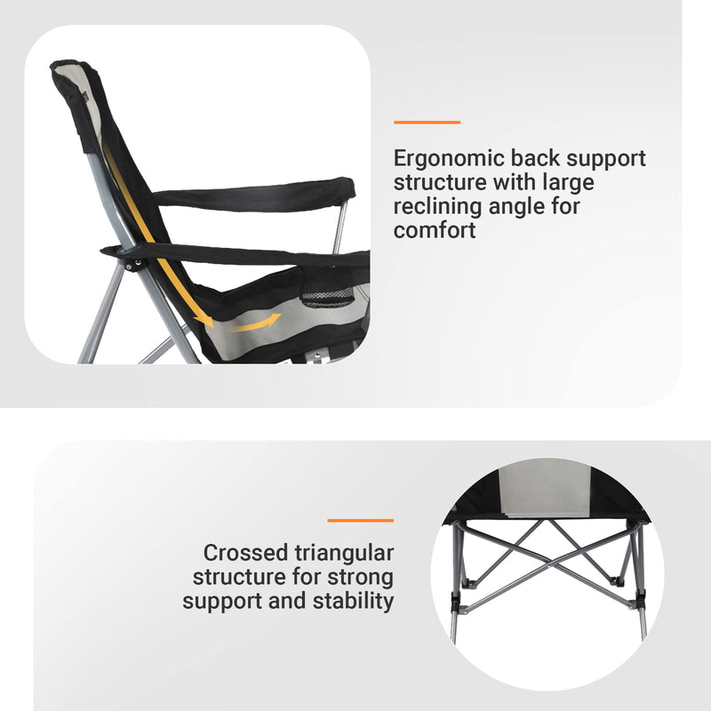 Load image into Gallery viewer, KingCamp Camping Armchair Set of 2