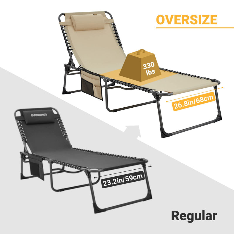 Load image into Gallery viewer, KingCamp BAVARIA COOL Adjustable Cot Beach Lounger